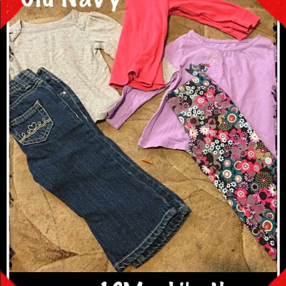 12Mo -Matching setS NWOT| Old Navy +6piece